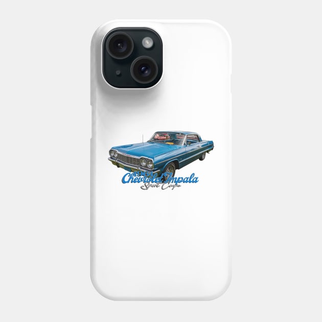 1964 Chevrolet Impala Sport Coupe Phone Case by Gestalt Imagery