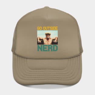 Go Outside Nerd Baby Billy Vintage Hat