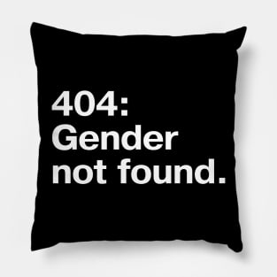 404: Gender not found. Pillow