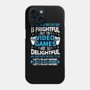 Video Games Ugly Christmas Sweater Phone Case