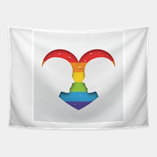 LGBT Couples Design - LGBT Kiss Tapestry