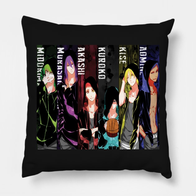 Kuroko No Basket, Basketball Pillow by RedoneDesignART