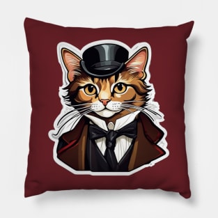 Inspector Kitty Pillow