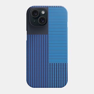 Blue Composition Phone Case