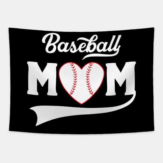 Baseball Mom Tapestry by komandan pleton