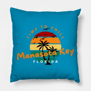 Manasota Key Florida Pillow
