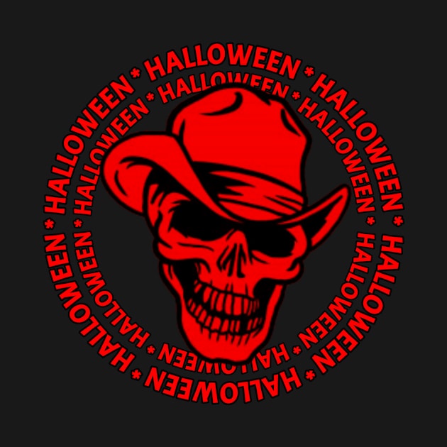 Skull text red by Fs_Rhinoceros