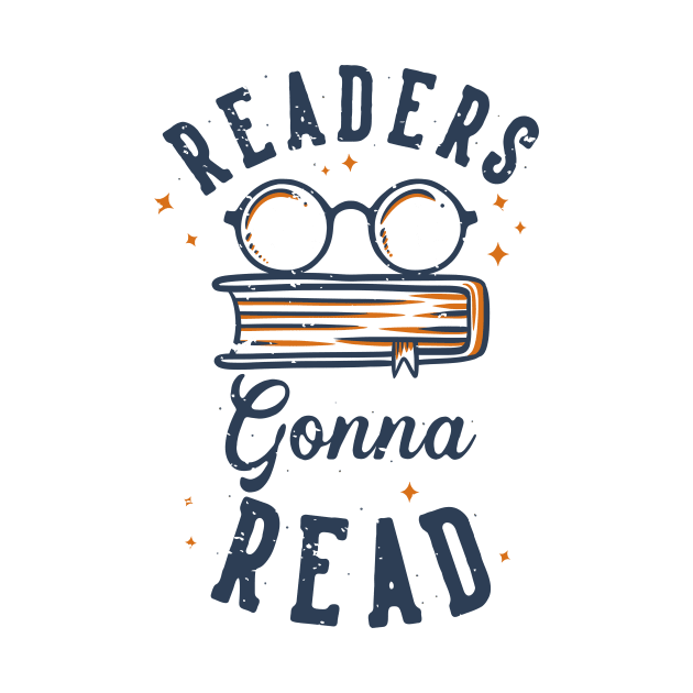 Vintage Readers Gonna Read // Funny Book Lover by SLAG_Creative