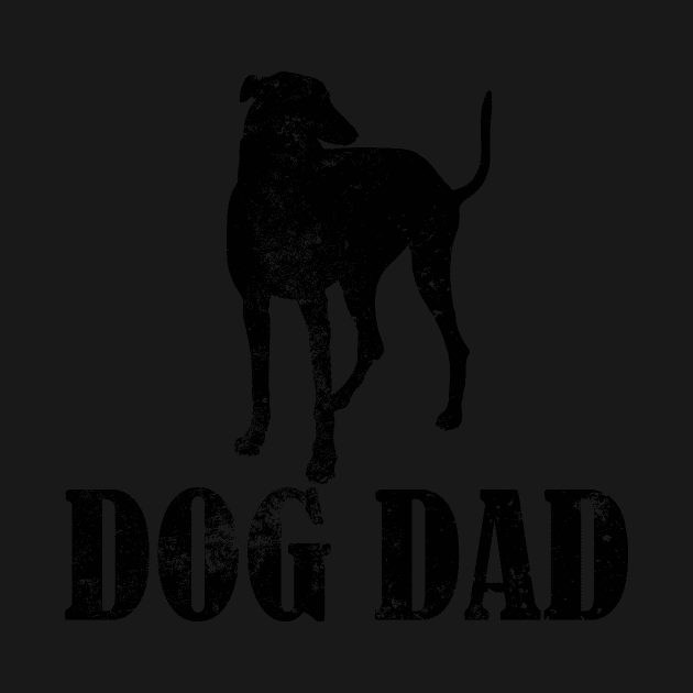 Father's Day T Shirt Greyhound Dog Dad Gifts for Dog Lover by JaroszkowskaAnnass