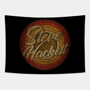 arjunthemaniac,circle retro faded Steve Hackett Tapestry