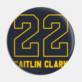 caitlin clark 22 is love Pin