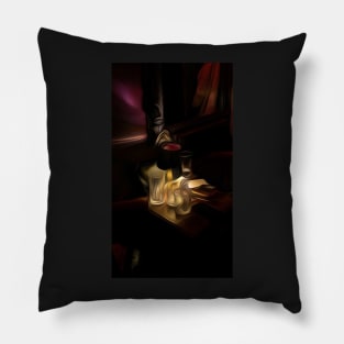 Graphic oil painting Pillow