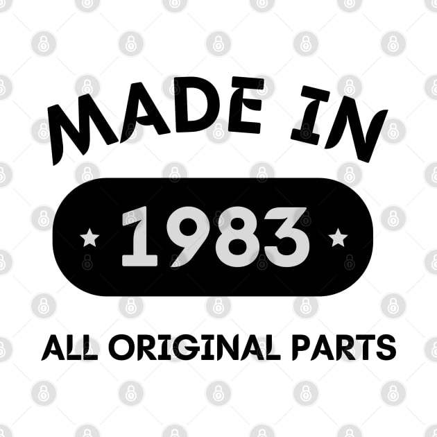 Vintage Perfection: Made in 1983, All Original Parts by For The Love Of You Always