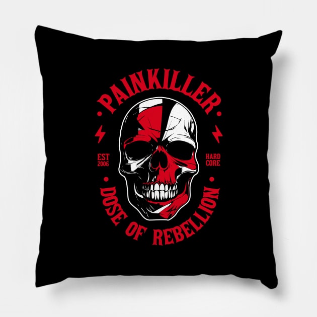 PainKiller Pillow by artslave