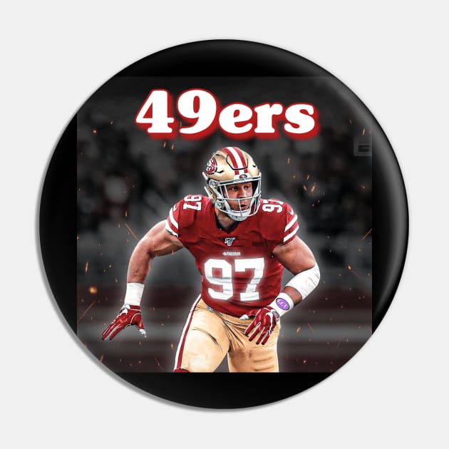 49ers Pin by Light Up Glow 