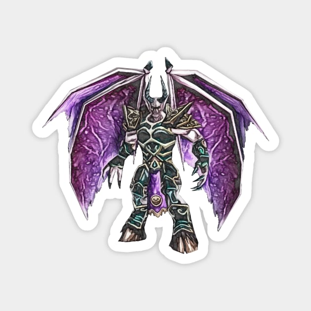 World of Warcraft Balnazzar Boss Magnet by Green_Shirts