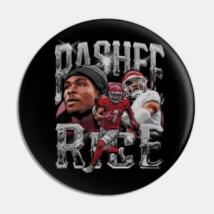 Rashee Rice Kansas City Vintage Pin
