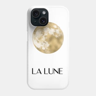 La lune - golden desire Phone Case