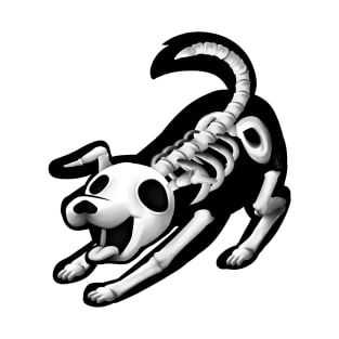 Skeleton dog T-Shirt