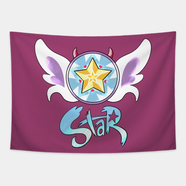 star vs the forces of evil - magic wand Tapestry by TORRAKO