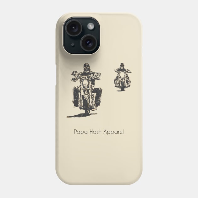 Papa Hash Apparel: Father and Son Phone Case by Papa Hash's House of Art