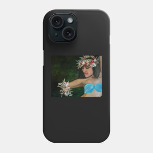 Hawaiian Hula Girl 11 Phone Case