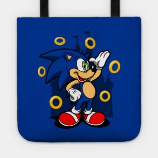 Cute Funny Gamer Mouse Cartoon Mashup Parody Gift For Gamers Tote