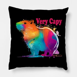 Capybara Very Capy Pillow