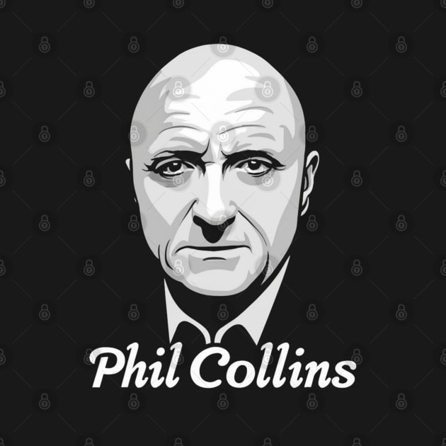 Phil Collins // Punksthetic Fan Art Design by Aldrvnd