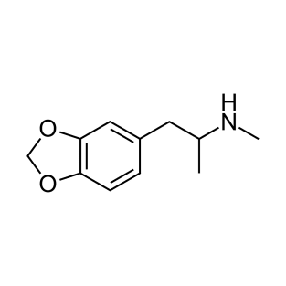 MDMA Ecstasy C11H15NO2 T-Shirt