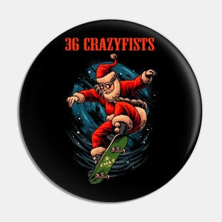 36 CRAZYFISTS BAND Pin