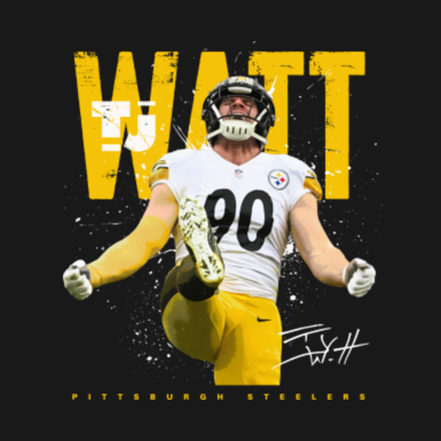 TJ Watt Tj Watt Pittsburgh Steelers TShirt TeePublic