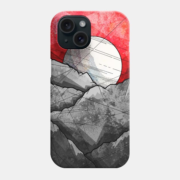 The Grey Rocks Phone Case by Swadeillustrations