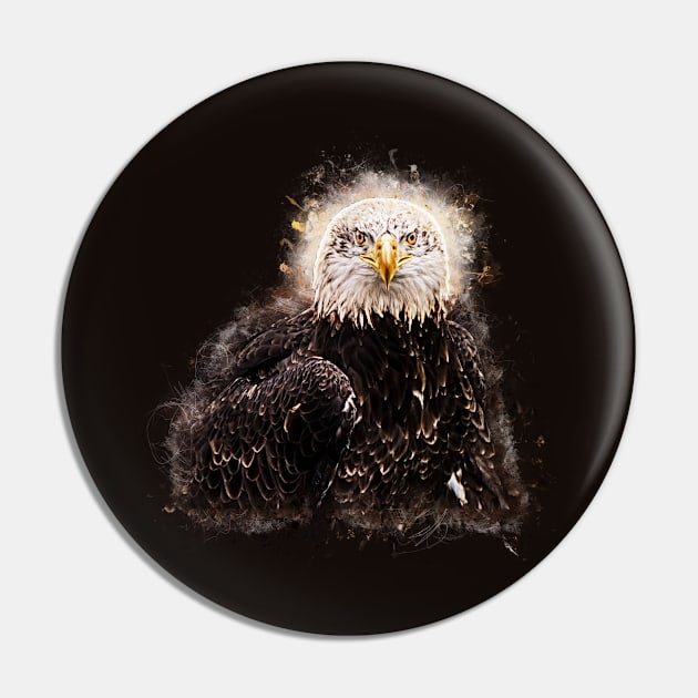 American Bald Eagle Pin by ElviraDraat