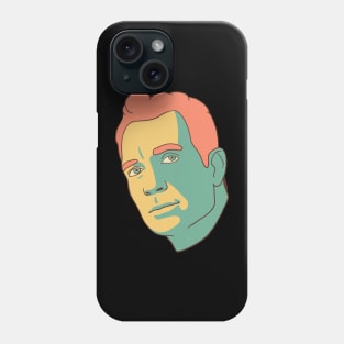 Jack Kerouac Portrait In Vintage Colors Phone Case