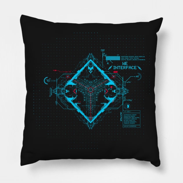 We interface  2 Pillow by Ikographik