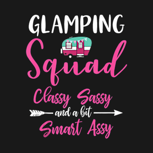 Glamping Definition - Glamper Glamorous Camping T-Shirt