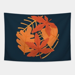 my circle autumn Tapestry