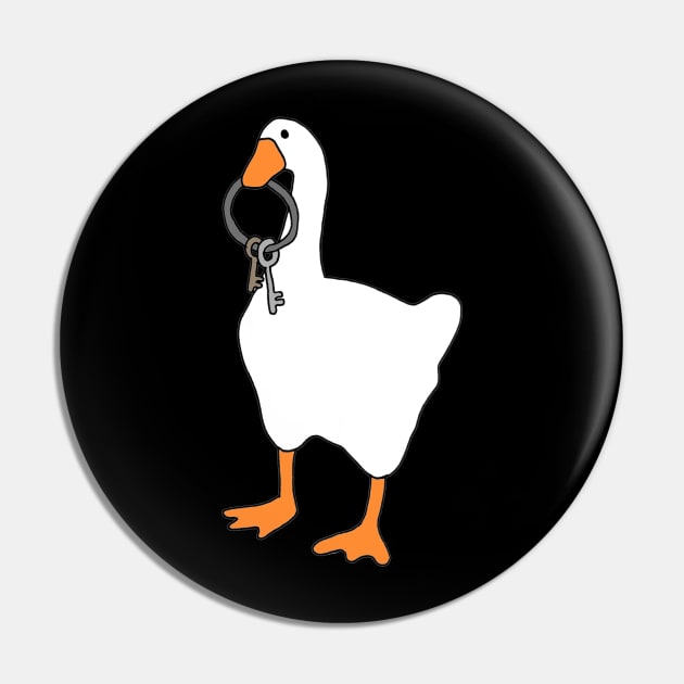 Untitled Goose Game Pin Badge 