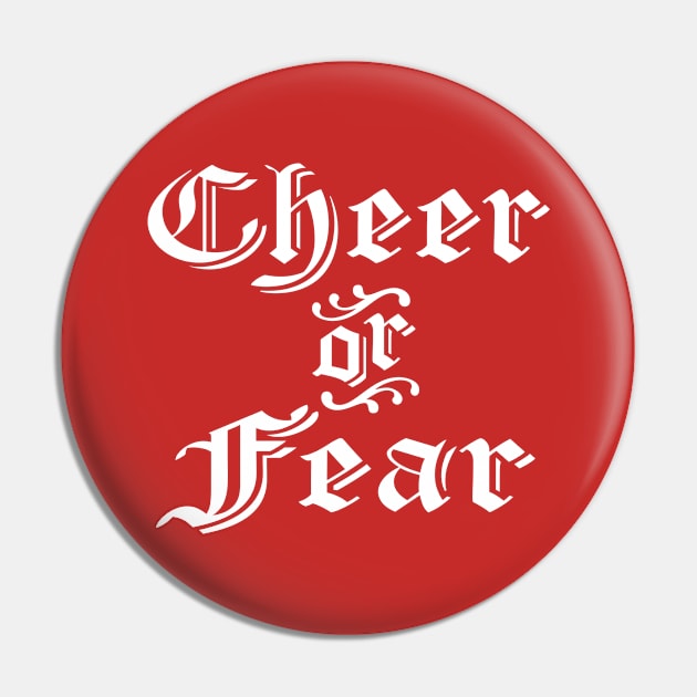 Cheer or Fear Belsnickel is Here Funny Christmas The Office Fan Dwight Pin by graphicbombdesigns