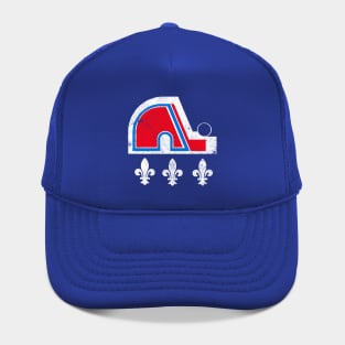 Quebec Nordiques  -- 90s Hockey Team Hat