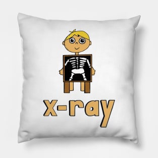 This is an X-RAY Pillow