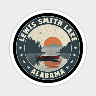 Lewis Smith Lake Alabama Sunset Magnet