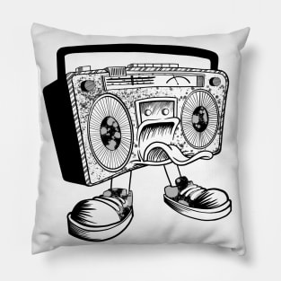 Talking Radio Head Pillow