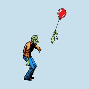 Sad Zombie and Balloon T-Shirt