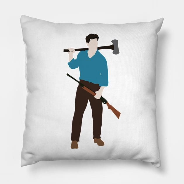 Evil Dead Pillow by FutureSpaceDesigns