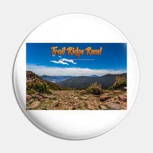 Trail Ridge Road in Rocky Mountain National Park Pin