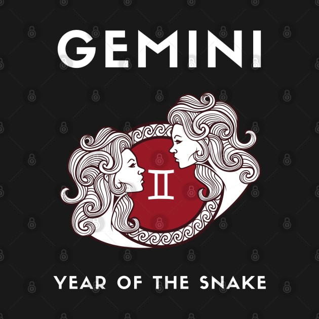 GEMINI / Year of the SNAKE by KadyMageInk