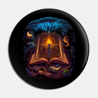 Spellbook Pin