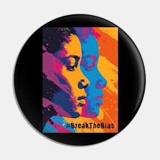 Faces of Change Pin